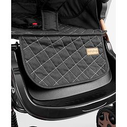 Babyhug Landscape Stroller with Reversible Handle Grey| Multi-Recline Backrest| UV Protection Canopy| 5-Point Harness| All-Wheel Suspension| Swivel Wheels| Trolley-Style Pull Handle| Linked Brake