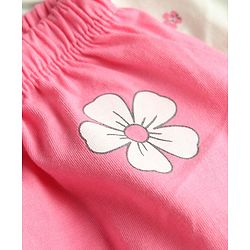 Babyhug 100% Cotton Single Jersey Knit Floral Printed Bloomers Pack of 3 - Multicolour