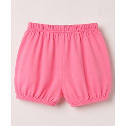 Babyhug 100% Cotton Single Jersey Knit Floral Printed Bloomers Pack of 3 - Multicolour