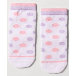 Cute Walk by Babyhug Disney Knit Ankle Length Antibacterial Socks with Marie Design Pack of 3 - Multicolor