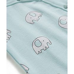 Babyhug 100% Cotton Knit Half Sleeves Dino & Elephant Printed Jhablas Pack Of 3 - Multicolor