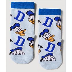 Cute Walk by Babyhug Disney Knit Ankle Length Antibacterial Socks with Mickey Mouse Design Pack of 3 - Multicolor