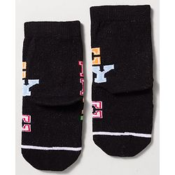 Cute Walk by Babyhug Disney Knit Ankle Length Antibacterial Socks with Mickey Mouse Design Pack of 3 - Multicolor