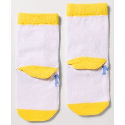 Cute Walk by Babyhug Disney Knit Ankle Length Antibacterial Socks with Minnie Mouse Design Pack of 3 - Multicolor