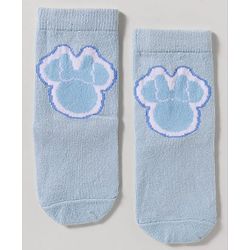 Cute Walk by Babyhug Disney Knit Ankle Length Antibacterial Socks with Minnie Mouse Design Pack of 3 - Multicolor