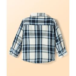 Babyhug Cotton Woven Full Sleeves Checkered Shirt - Multicolor