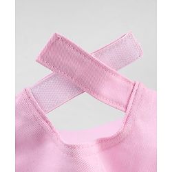 Babyhug Cotton Woven Baseball Cap with Bow Applique Pink- Diameter 19 cm