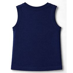 Babyhug Cotton Knit T-Shirts Sleeveless Graphic Round Neck Multi Color 6-9 Months