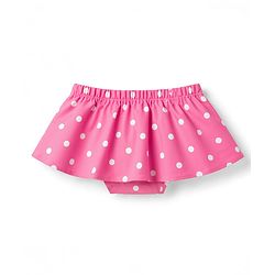 Babyhug Water Repellant Sleeveless Two Piece Swimsuit With Polka Dots Print - Pink
