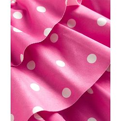 Babyhug Water Repellant Sleeveless Two Piece Swimsuit With Polka Dots Print - Pink