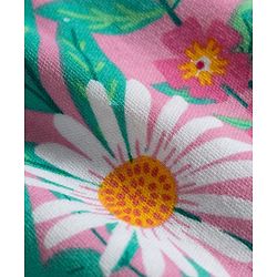Babyhug Single Jersey Knit Full Sleeves Co-ords Top & Leggings Set with Floral Print - Multicolor