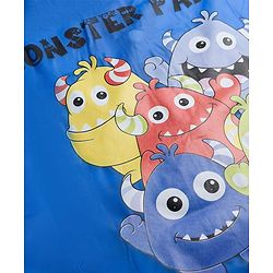 Babyhug Full Sleeves Raincoat with Animal Print - Multicolor