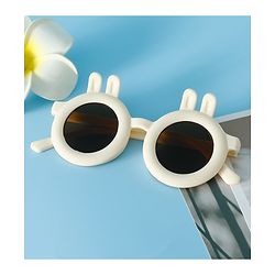 Babyhug Sunglasses With Bunny Applique - Beige