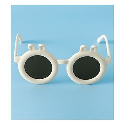 Babyhug Sunglasses With Bunny Applique - Beige