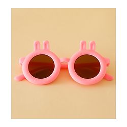 Babyhug Sunglasses With Bunny Applique - Beige
