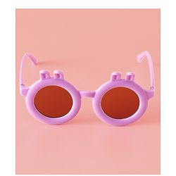 Babyhug Sunglasses With Bunny Applique - Beige