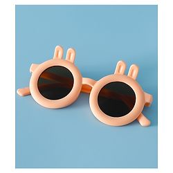 Babyhug Sunglasses With Bunny Applique - Beige