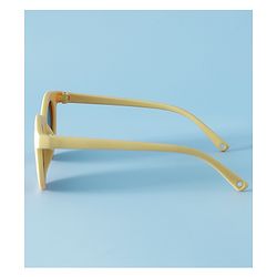 Babyhug Solid Coloured Round Shaped  Sunglasses  - Purple