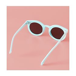 Babyhug Solid Coloured Round Shaped  Sunglasses  - Purple