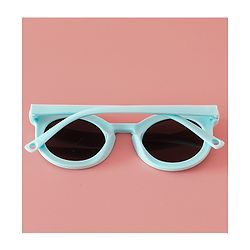 Babyhug Solid Coloured Round Shaped  Sunglasses  - Purple
