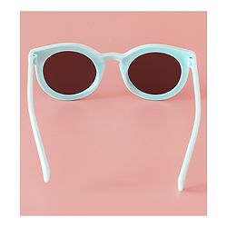 Babyhug Solid Coloured Round Shaped  Sunglasses  - Purple