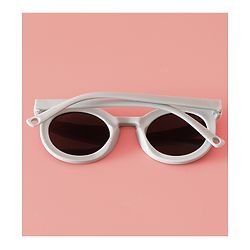 Babyhug Solid Coloured Round Shaped  Sunglasses  - Purple