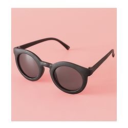 Babyhug Solid Coloured Round Shaped  Sunglasses  - Purple