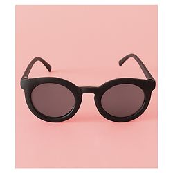 Babyhug Solid Coloured Round Shaped  Sunglasses  - Purple