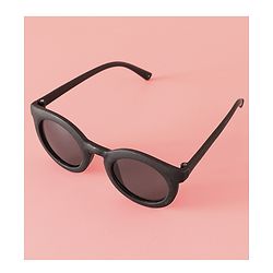 Babyhug Solid Coloured Round Shaped  Sunglasses  - Purple