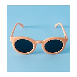 Babyhug Solid Coloured Round Shaped  Sunglasses  - Purple