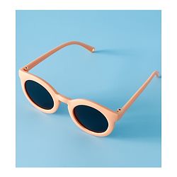 Babyhug Solid Coloured Round Shaped  Sunglasses  - Purple