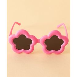 Babyhug Floral Shaped Sunglasses - Fuchsia