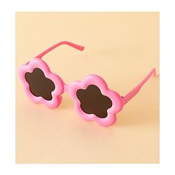 Babyhug Floral Shaped Sunglasses - Fuchsia