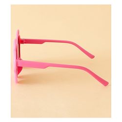 Babyhug Floral Shaped Sunglasses - Fuchsia