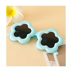 Babyhug Floral Shaped Sunglasses - Fuchsia