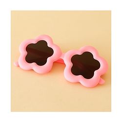 Babyhug Floral Shaped Sunglasses - Fuchsia