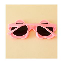 Babyhug Floral Shaped Sunglasses - Fuchsia