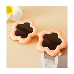 Babyhug Floral Shaped Sunglasses - Fuchsia