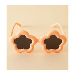 Babyhug Floral Shaped Sunglasses - Fuchsia