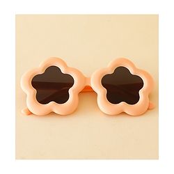 Babyhug Floral Shaped Sunglasses - Fuchsia