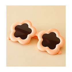 Babyhug Floral Shaped Sunglasses - Fuchsia