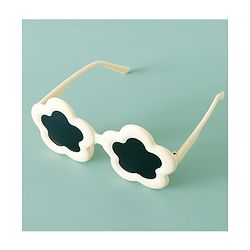 Babyhug Floral Shaped Sunglasses - Fuchsia