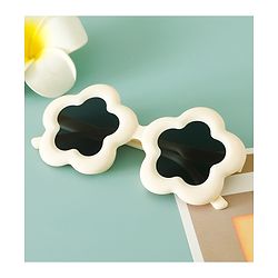 Babyhug Floral Shaped Sunglasses - Fuchsia