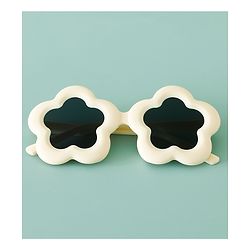 Babyhug Floral Shaped Sunglasses - Fuchsia
