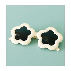 Babyhug Floral Shaped Sunglasses - Fuchsia