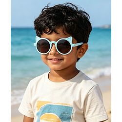Babyhug Solid Coloured Sunglasses - Blue