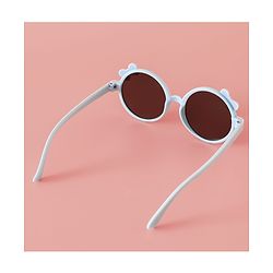 Babyhug Solid Coloured Sunglasses With Bow Applique -Black