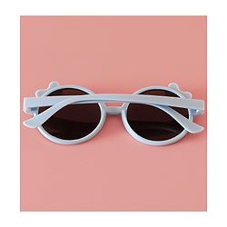 Babyhug Solid Coloured Sunglasses With Bow Applique -Black