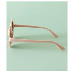 Babyhug Solid Coloured Sunglasses With Bow Applique -Black