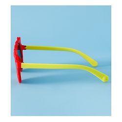 Babyhug Solid Coloured Sunglasses With Bow Design - Red